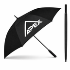 Windproof Golf Umbrella 60” | UV Protection Double Canopy | APEX Golf