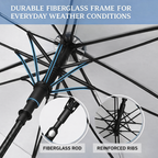 Windproof Golf Umbrella 60” | UV Protection Double Canopy | APEX Golf